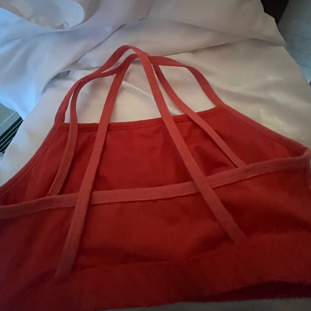 *sold* ATHLETIC Works Red Sports Bra - Picture 3 of 5